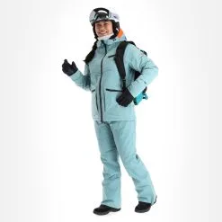 2117 Of Sweden, Nyhem Skijacke Damen Dark Mint Grün