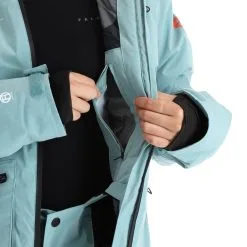 2117 Of Sweden, Nyhem Skijacke Damen Dark Mint Grün -Icepeak Geschaft 2117 of sweden nyhem aa jas gevoerd dames dark mint groen 222117x105v1 BI 10