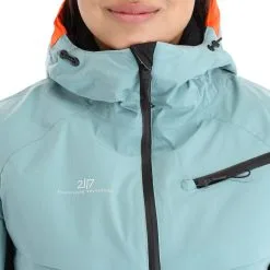2117 Of Sweden, Nyhem Skijacke Damen Dark Mint Grün -Icepeak Geschaft 2117 of sweden nyhem aa jas gevoerd dames dark mint groen 222117x105v1 BI 12
