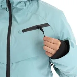 2117 Of Sweden, Nyhem Skijacke Damen Dark Mint Grün -Icepeak Geschaft 2117 of sweden nyhem aa jas gevoerd dames dark mint groen 222117x105v1 BI 13