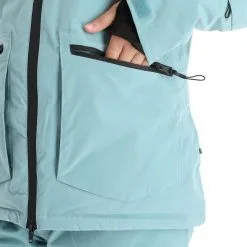 2117 Of Sweden, Nyhem Skijacke Damen Dark Mint Grün -Icepeak Geschaft 2117 of sweden nyhem aa jas gevoerd dames dark mint groen 222117x105v1 BI 14