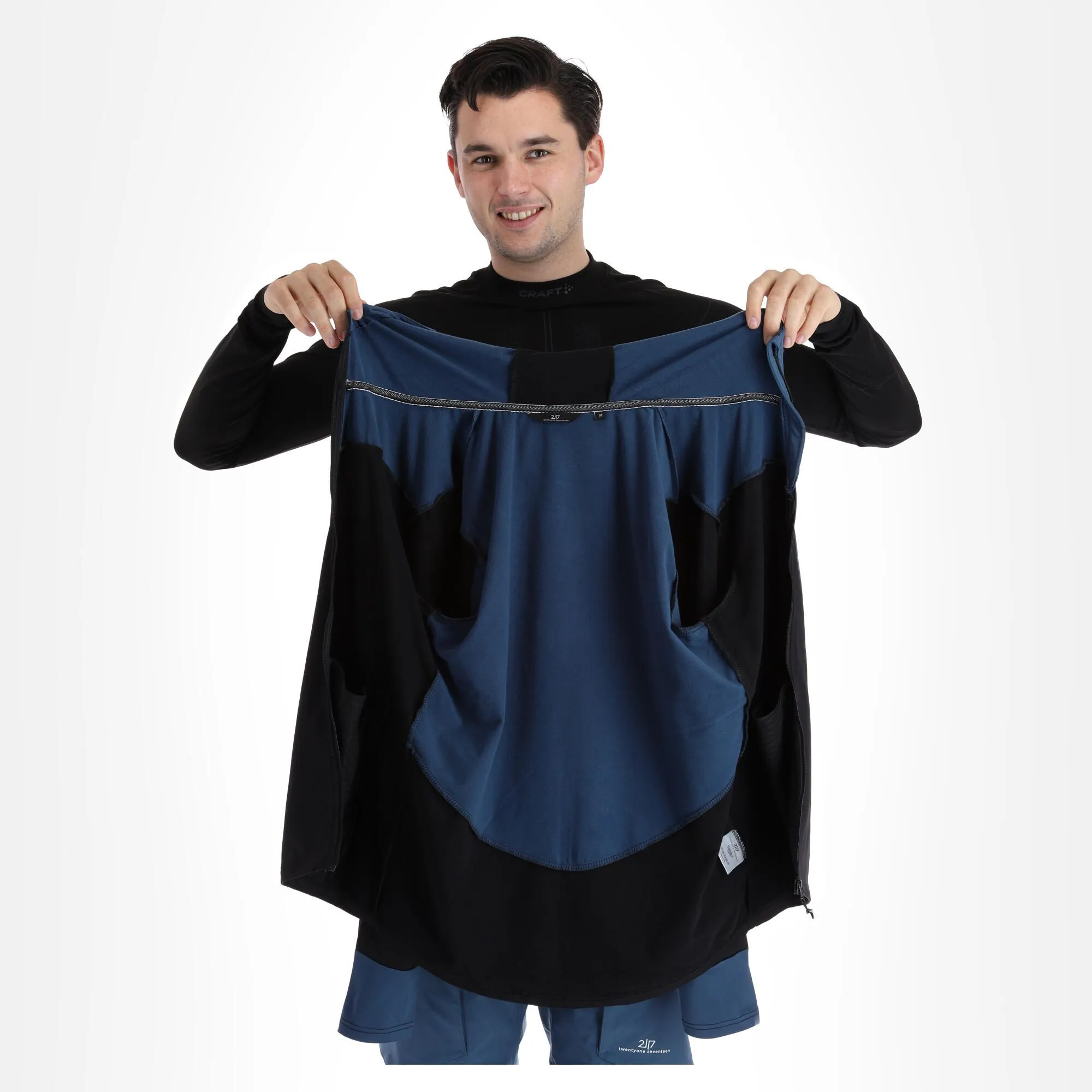 2117 Of Sweden, Vorren Jacke Herren Schwarz 7 2117 Of Sweden, Vorren Jacke Herren Schwarz – Bild 5