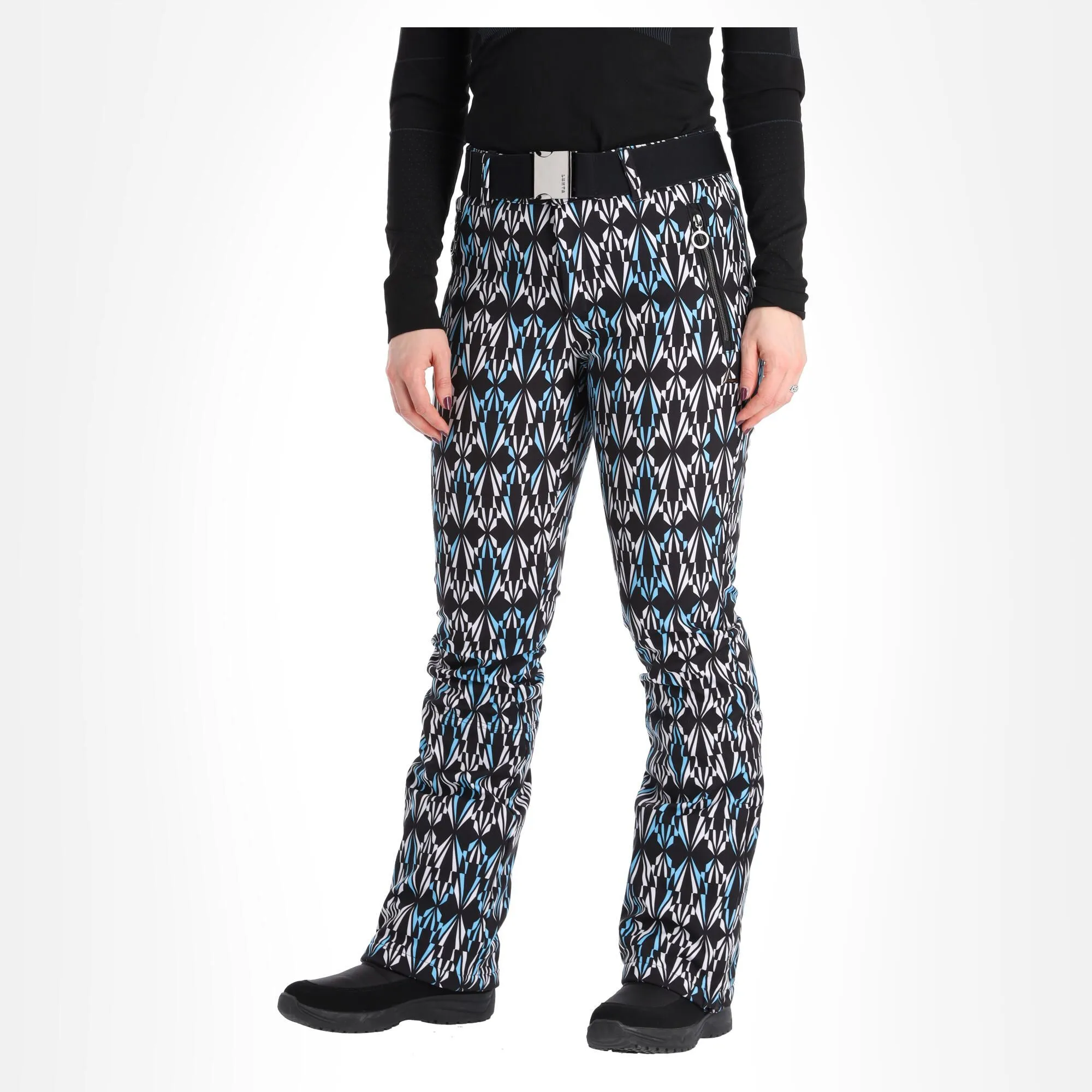 Luhta, Joentaus Softshell Skihose Damen Schwarz 4 Luhta, Joentaus Softshell Skihose Damen Schwarz – Bild 2