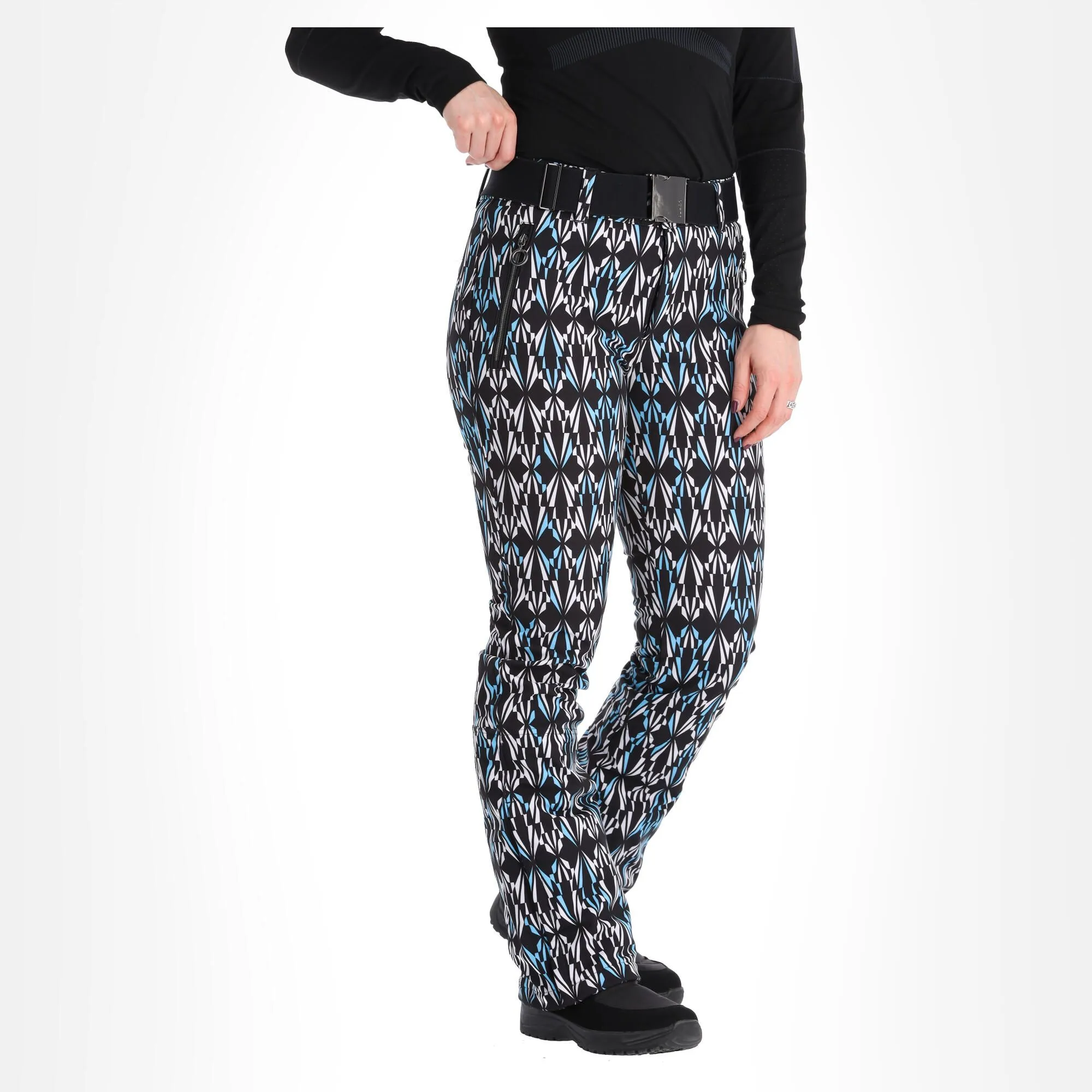 Luhta, Joentaus Softshell Skihose Damen Schwarz 6 Luhta, Joentaus Softshell Skihose Damen Schwarz – Bild 4