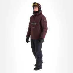 Napapijri, Rainforest Winter 3 (2022/2023) Winter Anorak Herren Burgundy Fudge Violett