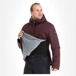 Napapijri, Rainforest Winter 3 (2022/2023) Winter Anorak Herren Burgundy Fudge Violett -Icepeak Geschaft 22napap111v9 bi 06