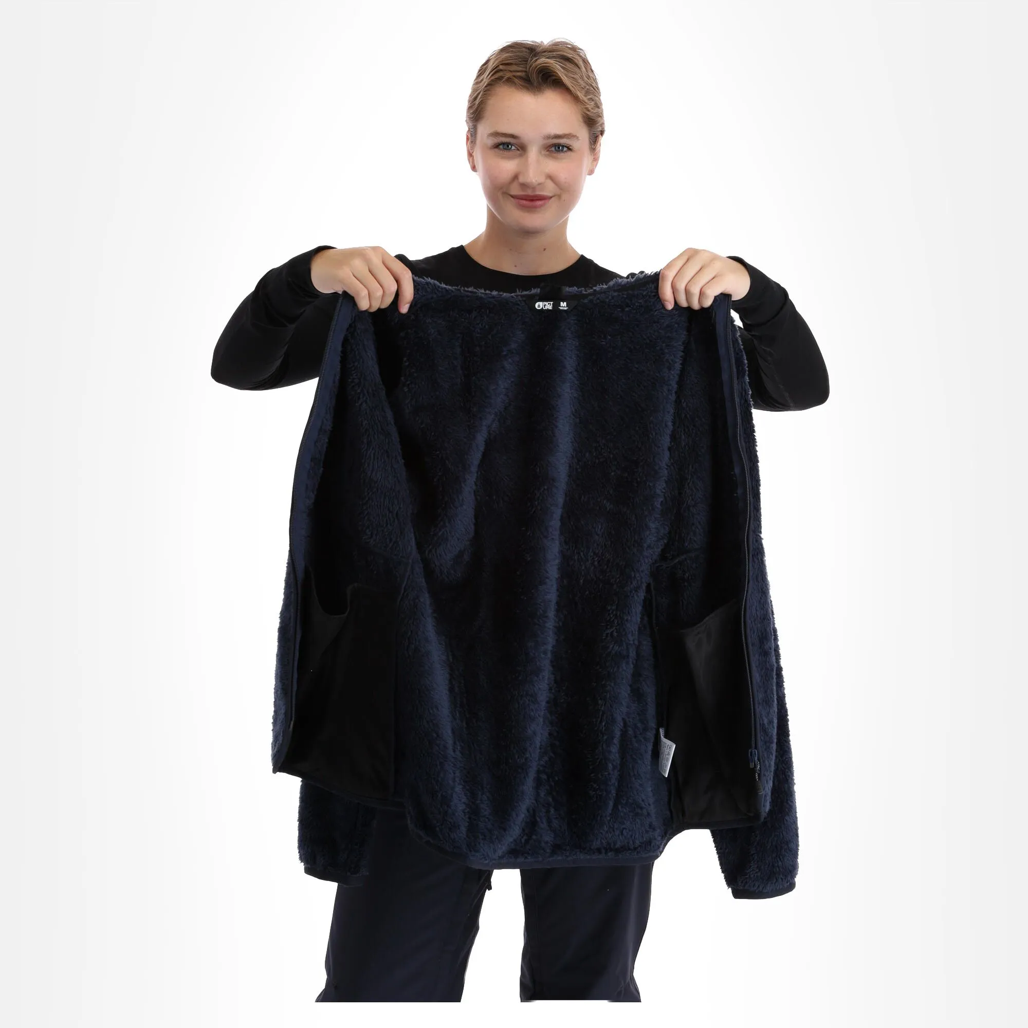 Picture, Izimo Fz Fleece Jacke Damen Dark Blau 7 Picture, Izimo Fz Fleece Jacke Damen Dark Blau – Bild 5