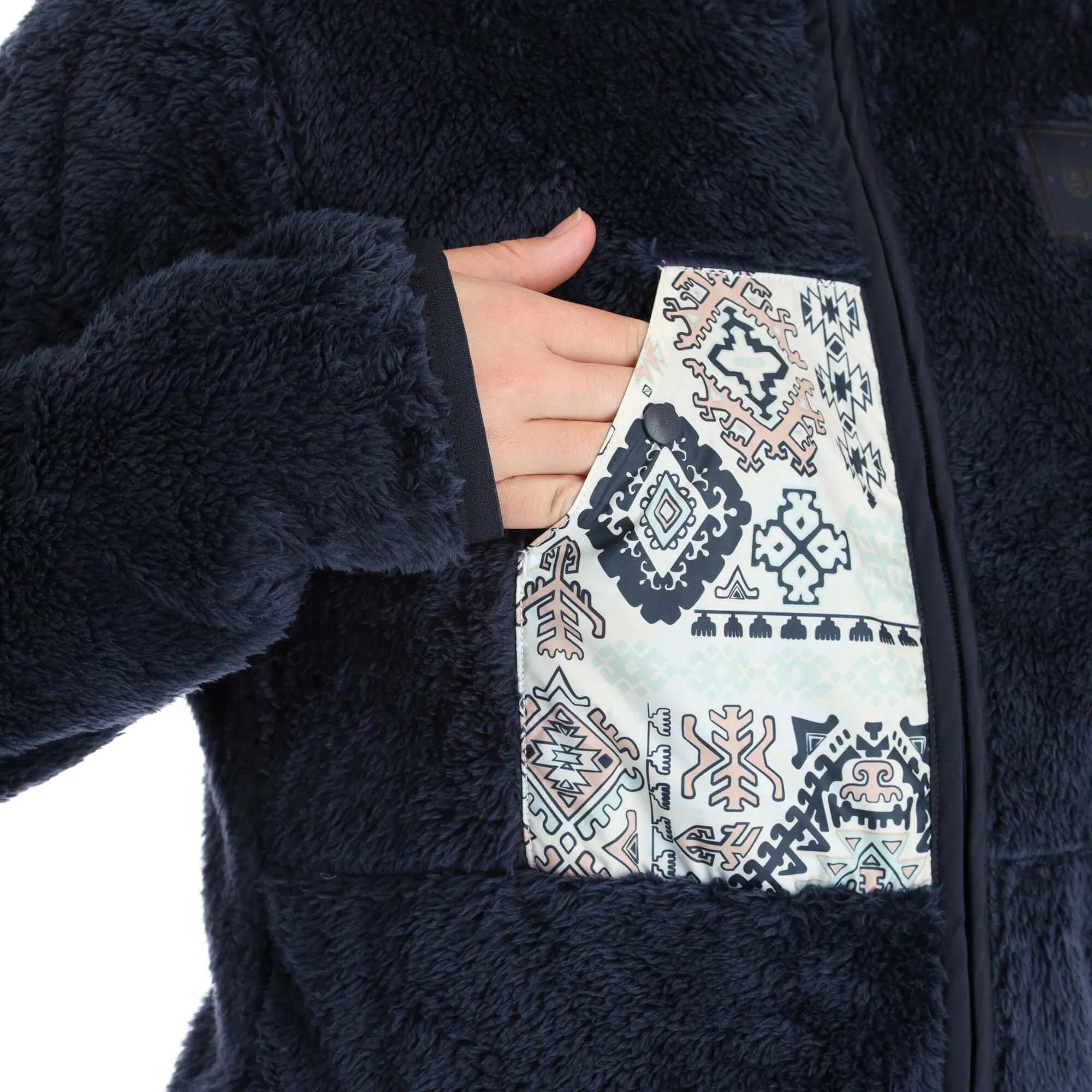 Picture, Izimo Fz Fleece Jacke Damen Dark Blau 10 Picture, Izimo Fz Fleece Jacke Damen Dark Blau – Bild 8