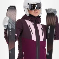 Rehall, Evy-R Skijacke Damen Plum Perfect Violett -Icepeak Geschaft 22rehal139v3 bi 05