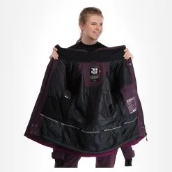 Rehall, Evy-R Skijacke Damen Plum Perfect Violett -Icepeak Geschaft 22rehal139v3 bi 06