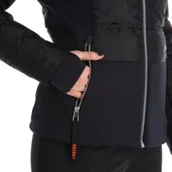 Rossignol, Twins Down Jc De Castelbajac Skijacke Damen Schwarz -Icepeak Geschaft 22rossi106v2 bi 010