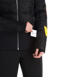 Rossignol, Twins Down Jc De Castelbajac Skijacke Damen Schwarz -Icepeak Geschaft 22rossi106v2 bi 08