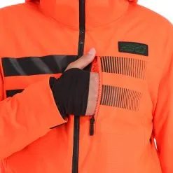 Rossignol, Hero Course Skijacke Herren Neon Rot -Icepeak Geschaft 22rossi111v2 bi 11