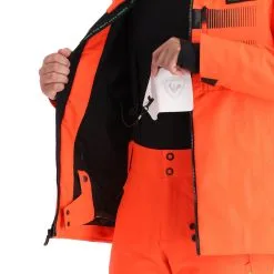 Rossignol, Hero Course Skijacke Herren Neon Rot -Icepeak Geschaft 22rossi111v2 bi 13