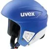 Uvex Race Ski Helmet, Unisex, Race+, Cobalt-White Mat, 51-52