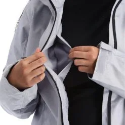 4F, Kudn001 Skijacke Damen Cold Light Melange Grau -Icepeak Geschaft 4f kudn001 aa jas gevoerd dames cold light melange grijs 224fxxx101v1 BI 11