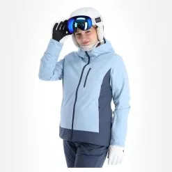 4F, Kudn002 Skijacke Damen Light Blau -Icepeak Geschaft 4f kudn002 aa jas gevoerd dames light blauw 224fxxx102v3 BI 04