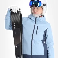 4F, Kudn002 Skijacke Damen Light Blau -Icepeak Geschaft 4f kudn002 aa jas gevoerd dames light blauw 224fxxx102v3 BI 05
