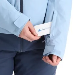 4F, Kudn002 Skijacke Damen Light Blau -Icepeak Geschaft 4f kudn002 aa jas gevoerd dames light blauw 224fxxx102v3 BI 10