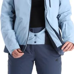 4F, Kudn002 Skijacke Damen Light Blau -Icepeak Geschaft 4f kudn002 aa jas gevoerd dames light blauw 224fxxx102v3 BI 12