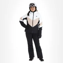 4F, Kudn008 Skijacke Damen Beige