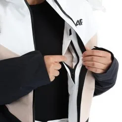 4F, Kudn008 Skijacke Damen Beige -Icepeak Geschaft 4f kudn008 aa jas gevoerd dames beige 224fxxx104v2 BI 09