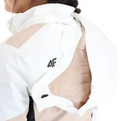 4F, Kudn008 Skijacke Damen Beige -Icepeak Geschaft 4f kudn008 aa jas gevoerd dames beige 224fxxx104v2 BI 11