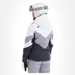 4F, Kudn008 Skijacke Damen Dark Grau -Icepeak Geschaft 4f kudn008 aa jas gevoerd dames dark grijs 224fxxx104v1 BI 03