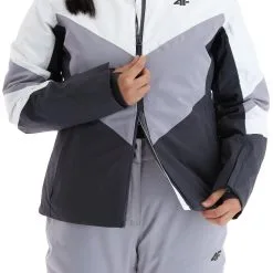 4F, Kudn008 Skijacke Damen Dark Grau -Icepeak Geschaft 4f kudn008 aa jas gevoerd dames dark grijs 224fxxx104v1 BI 10