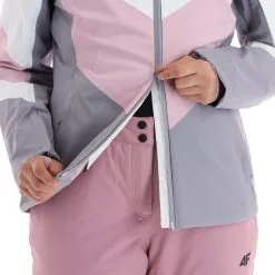 4F, Kudn008 Skijacke Damen Light Rosa -Icepeak Geschaft 4f kudn008 aa jas gevoerd dames light roze 224fxxx104v3 BI 13