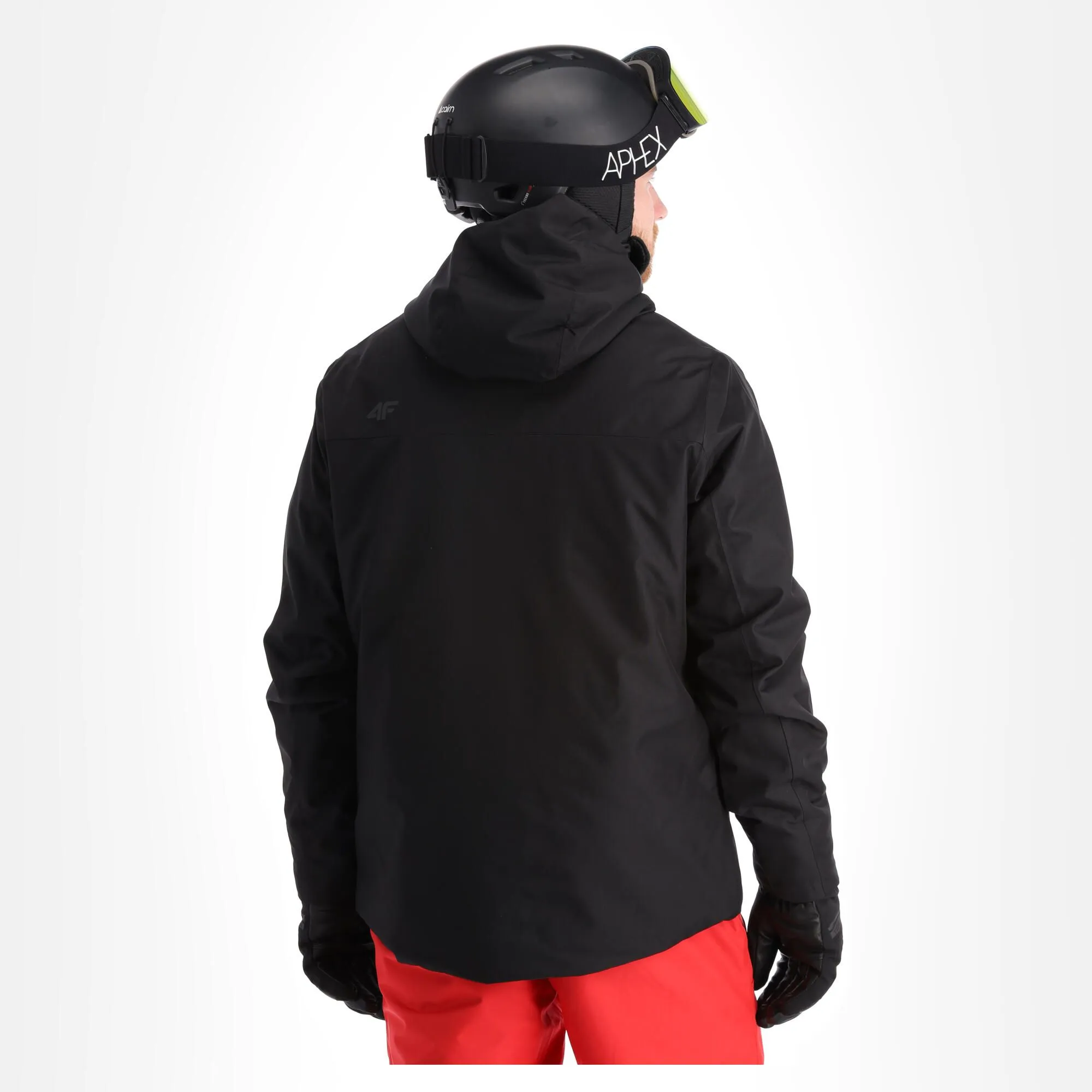 4F, Kumn001 Skijacke Herren Deep Schwarz 5 4F, Kumn001 Skijacke Herren Deep Schwarz – Bild 3