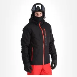 4F, Kumn003 Skijacke Herren Deep Schwarz -Icepeak Geschaft 4f kumn003 aa jas gevoerd heren deep zwart 224fxxx107v3 BI 04