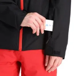 4F, Kumn003 Skijacke Herren Deep Schwarz -Icepeak Geschaft 4f kumn003 aa jas gevoerd heren deep zwart 224fxxx107v3 BI 07