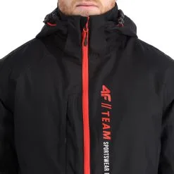 4F, Kumn003 Skijacke Herren Deep Schwarz -Icepeak Geschaft 4f kumn003 aa jas gevoerd heren deep zwart 224fxxx107v3 BI 11