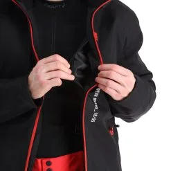 4F, Kumn003 Skijacke Herren Deep Schwarz -Icepeak Geschaft 4f kumn003 aa jas gevoerd heren deep zwart 224fxxx107v3 BI 12