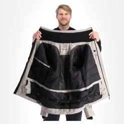 4F, Kumn004 Skijacke Herren Warm Light Grau -Icepeak Geschaft 4f kumn004 aa jas gevoerd heren warm light grijs 224fxxx108v1 BI 06