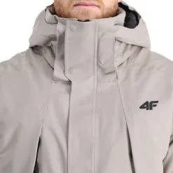 4F, Kumn004 Skijacke Herren Warm Light Grau -Icepeak Geschaft 4f kumn004 aa jas gevoerd heren warm light grijs 224fxxx108v1 BI 12
