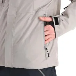 4F, Kumn004 Skijacke Herren Warm Light Grau -Icepeak Geschaft 4f kumn004 aa jas gevoerd heren warm light grijs 224fxxx108v1 BI 15