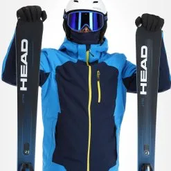 4F, Kumn010 Skijacke Herren Blau -Icepeak Geschaft 4f kumn010 aa jas gevoerd heren blauw 224fxxx110v2 BI 05