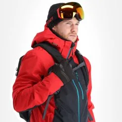 4F, Kumn010 Skijacke Herren Dark Rot -Icepeak Geschaft 4f kumn010 aa jas gevoerd heren dark rood 224fxxx110v1 BI 05