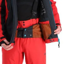 4F, Kumn010 Skijacke Herren Dark Rot -Icepeak Geschaft 4f kumn010 aa jas gevoerd heren dark rood 224fxxx110v1 BI 07
