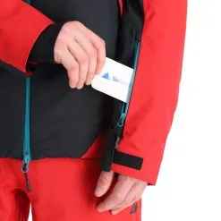 4F, Kumn010 Skijacke Herren Dark Rot -Icepeak Geschaft 4f kumn010 aa jas gevoerd heren dark rood 224fxxx110v1 BI 08