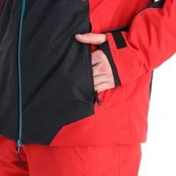 4F, Kumn010 Skijacke Herren Dark Rot -Icepeak Geschaft 4f kumn010 aa jas gevoerd heren dark rood 224fxxx110v1 BI 12