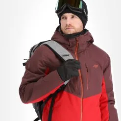 4F, Kumn011 Skijacke Herren Burgundy Violett 21 4F, Kumn011 Skijacke Herren Burgundy Violett -Icepeak Geschaft 4f kumn011 aa jas gevoerd heren burgundy paars 224fxxx111v2 BI 05