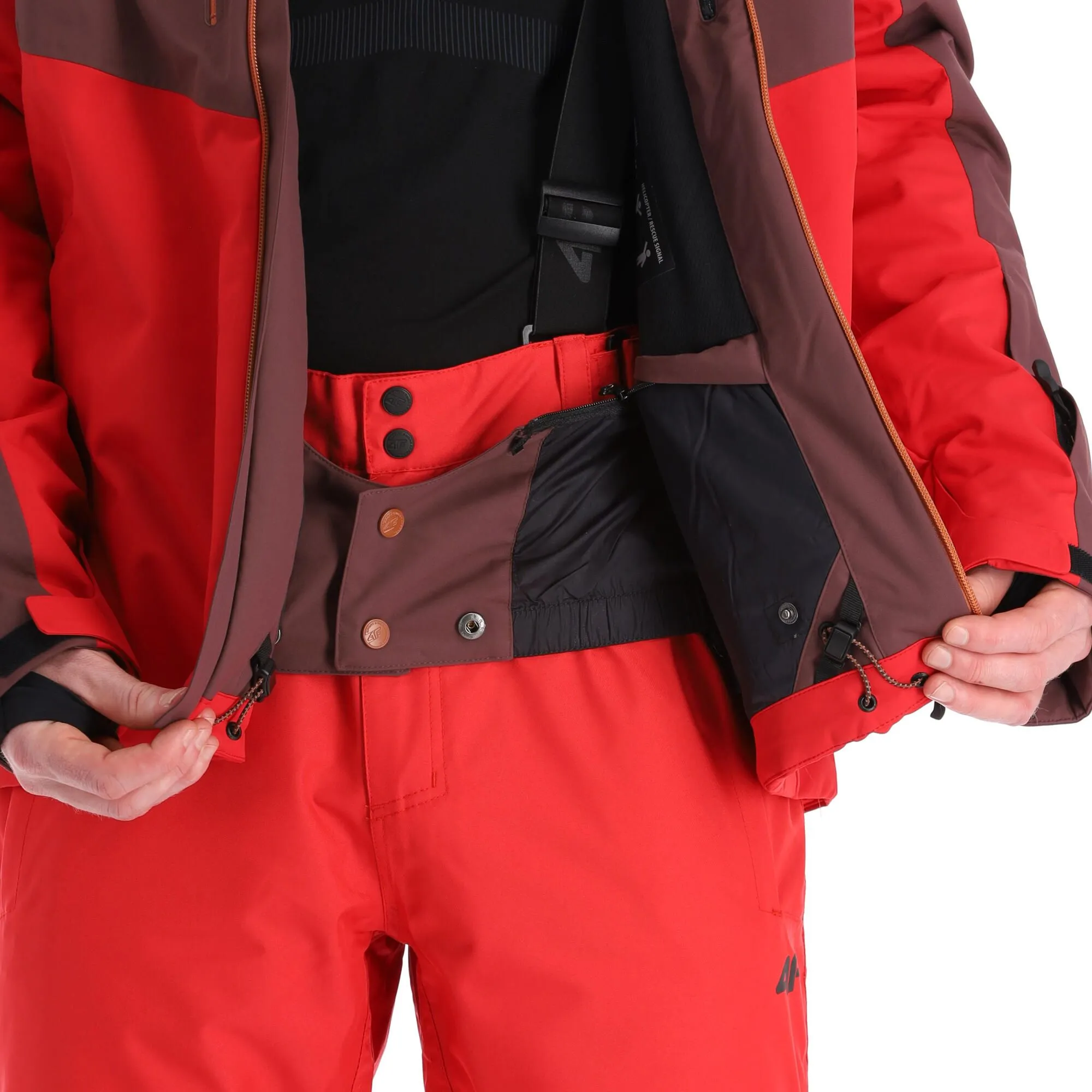 4F, Kumn011 Skijacke Herren Burgundy Violett 10 4F, Kumn011 Skijacke Herren Burgundy Violett – Bild 8