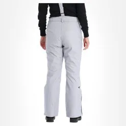 4F, Spdn001 Skihose Damen Cold Light Melange Grau -Icepeak Geschaft 4f spdn001 ba skibroek gevoerd dames cold light melange grijs 224fxxx112v2 BI 03