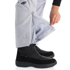 4F, Spdn001 Skihose Damen Cold Light Melange Grau -Icepeak Geschaft 4f spdn001 ba skibroek gevoerd dames cold light melange grijs 224fxxx112v2 BI 08