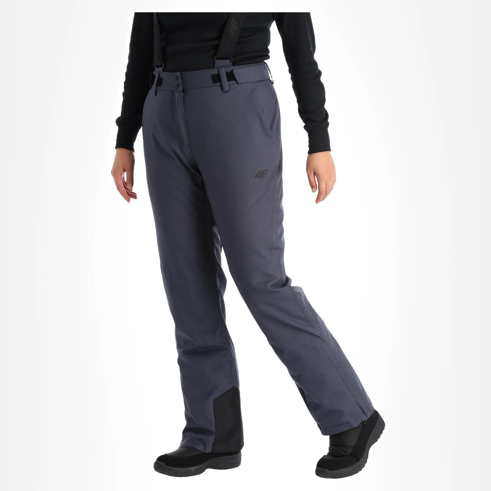 4F, Spdn002 Skihose Damen Dark Grau 4 4F, Spdn002 Skihose Damen Dark Grau – Bild 2