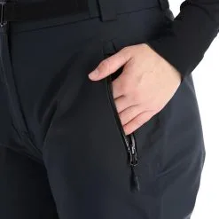 4F, Spdn006 Skihose Damen Deep Schwarz -Icepeak Geschaft 4f spdn006 ba skibroek gevoerd dames deep zwart 224fxxx115v2 BI 08