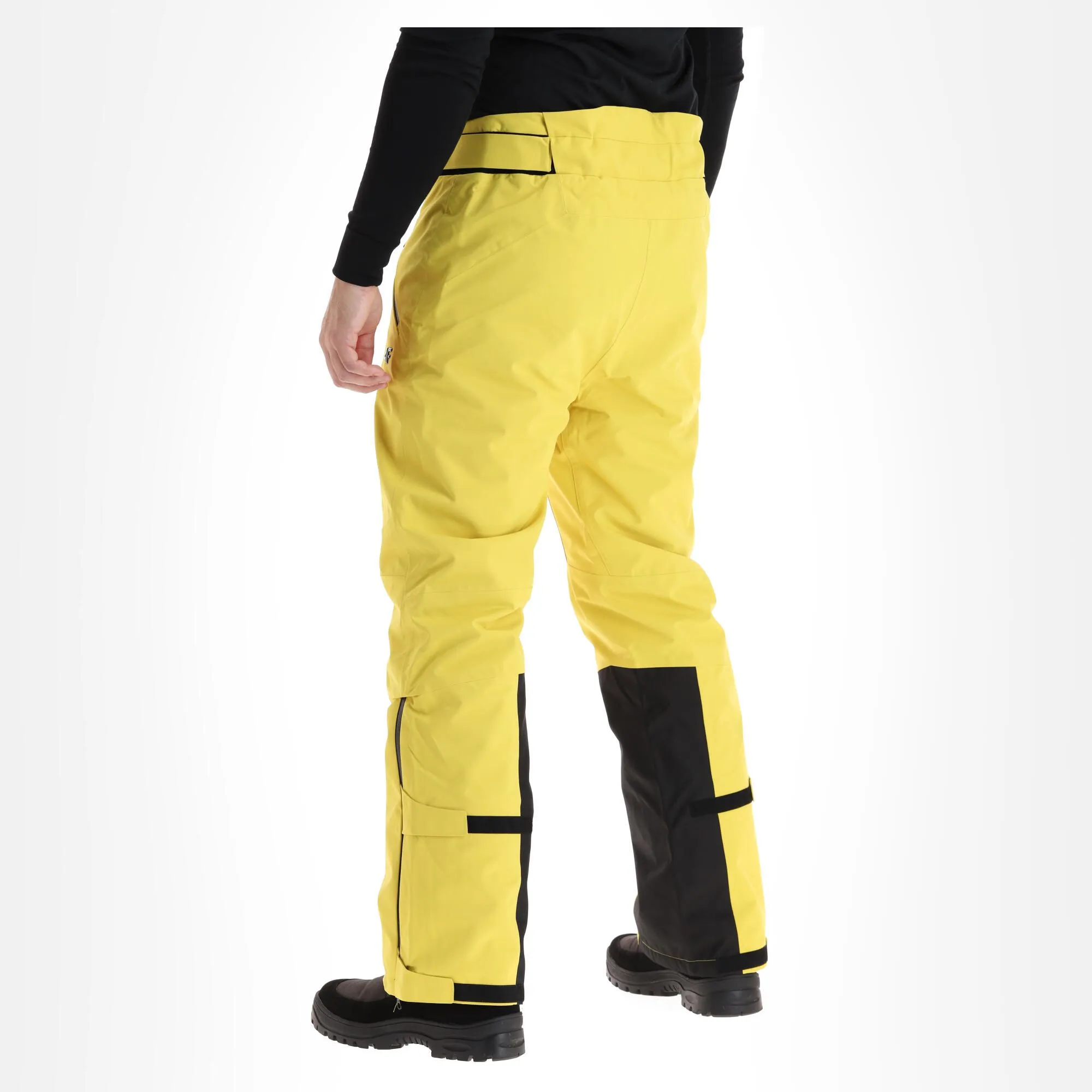 4F, Spmn006 Skihose Herren Lemon Gelb 5 4F, Spmn006 Skihose Herren Lemon Gelb – Bild 3